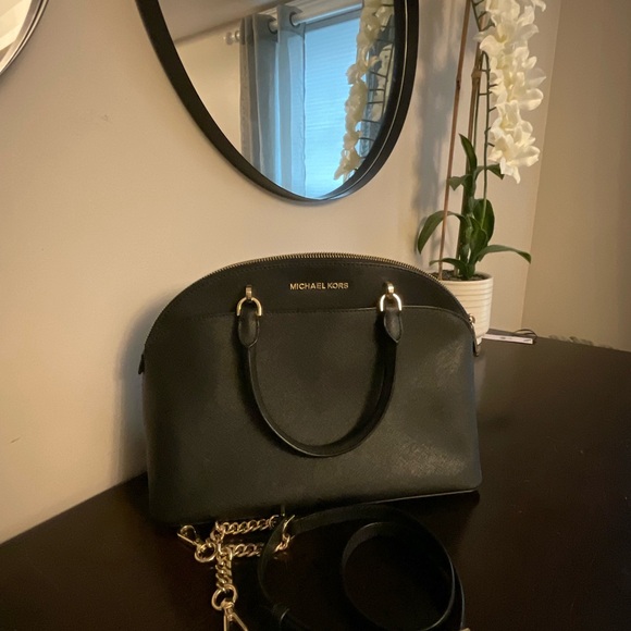 Michael Kors Black Satchel Bag - Picture 3 of 8
